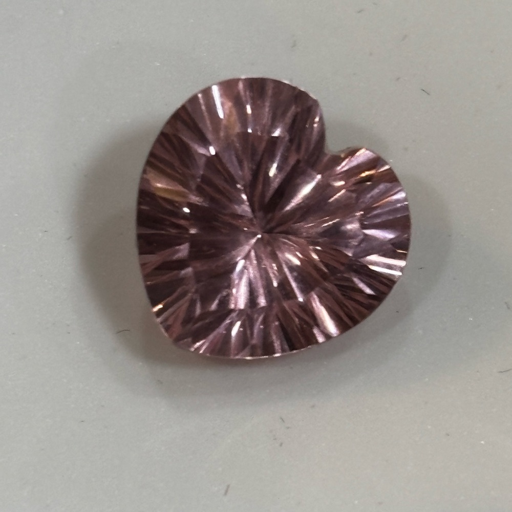 8.55CT-PINK YAG-Heart Shape